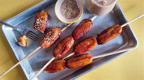 how to cook banana que|Banana Que Recipe .
